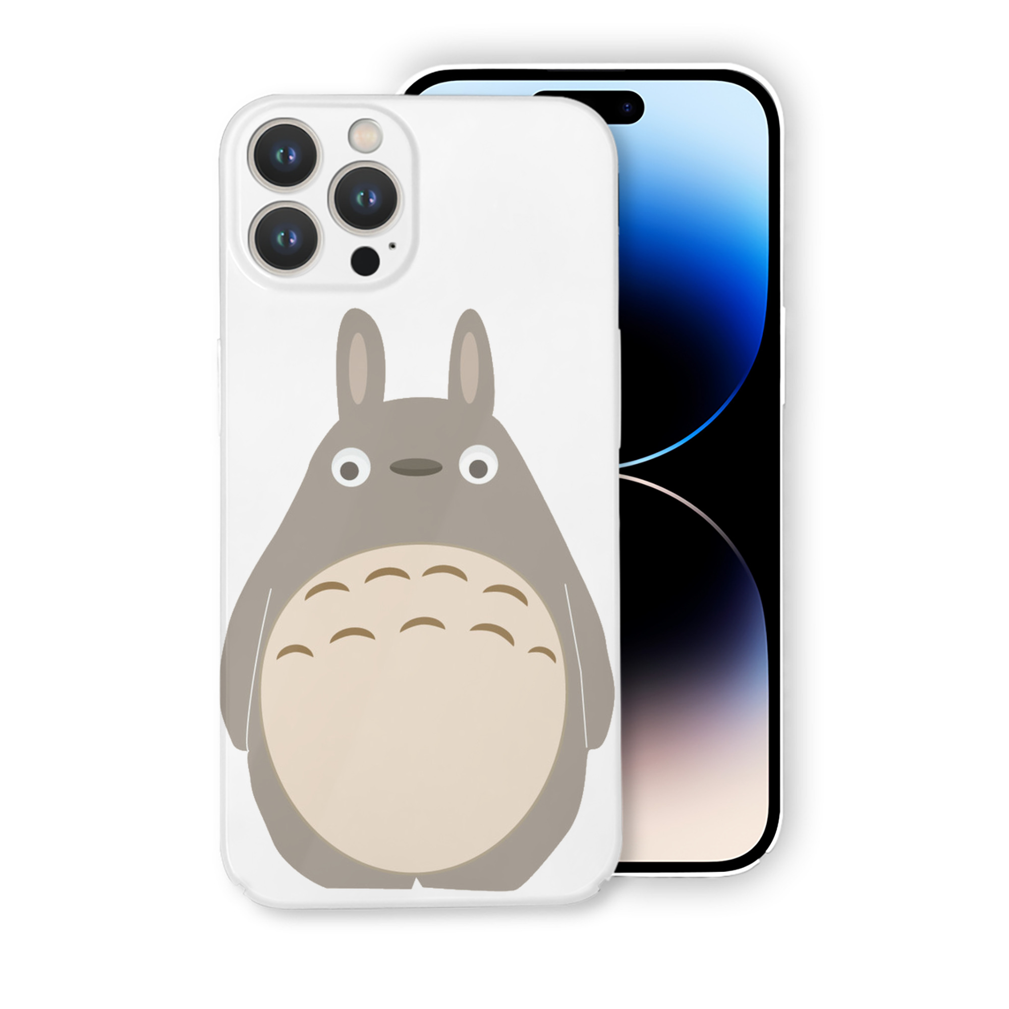 （画像用） となりのトトロ 草壁メイ 草壁サツキ My Neighbor Totoro Satsuki Kusakabe Mei Kusakabe 【iPhone 14シリーズ対応】ハードケース